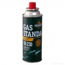 Газ баллон GAS STANDARD (TB-230) для портативных приборов, «Tourist»